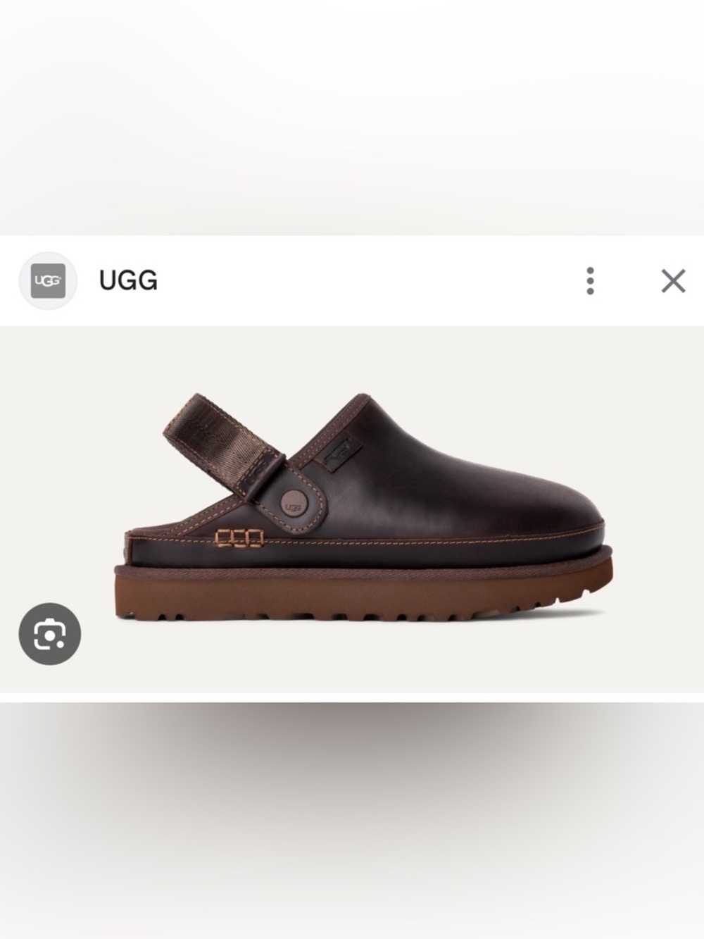 UGG Women’s golden star clog regen